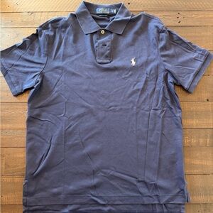 Ralph Lauren Polo Shirt in Navy with White Pony
